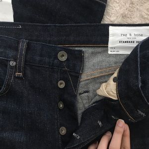 rag & bone standard issue fit 2 slim leg jeans